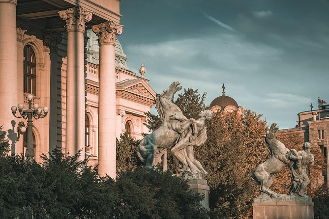 Belgrade Panoramic City Tour - Slavija Square and the parliament area, then the city’s center of power