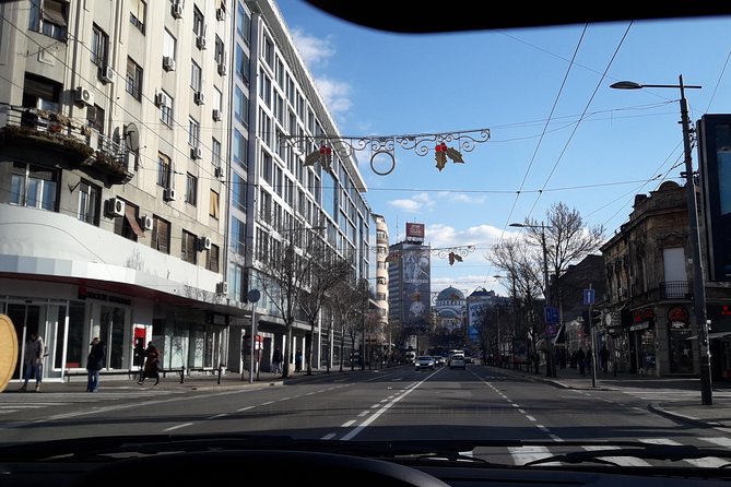 Belgrade sightseeing by car - St. Sava Temple: the big church stop you can walk inside