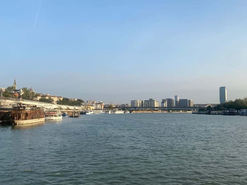 Belgrade: Sunset Cruise with Live Guide - Belgrade Fair Hall 1: passing one of the world’s largest congress halls