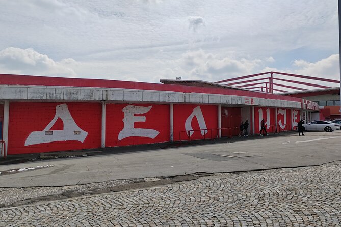E-Scooter Belgrade Hooligans Tour - Stop 4: Cubura, the Red Star neighborhood stop you can actually feel