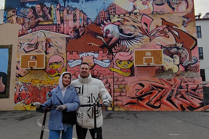 E-Scooter Street Art Tour - Stop 1, Dorćol: the neighborhood where the best murals are easiest to target