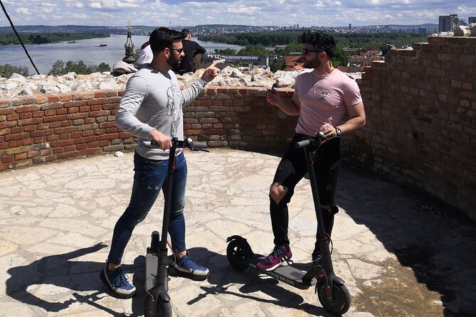 E-Scooter Zemun Tour - The Millenary Monument and Gardos Tower: Roman-Influenced Styles and One Paid Admission