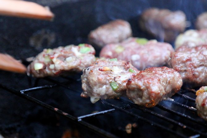 Food Tasting at Locals Favorite Farmers Market in Belgrade - Čvarci and Ćevapi, Pork Crunch Meets Grill Smoke