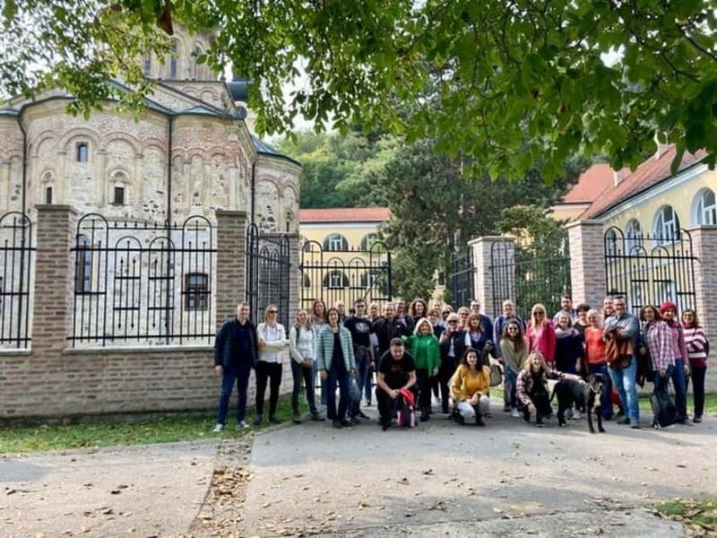 From Belgrade: Novi Sad & Fruska gora & winery and monastery - Wine Stop at Vinariija Živanović and the Bermet You Came For