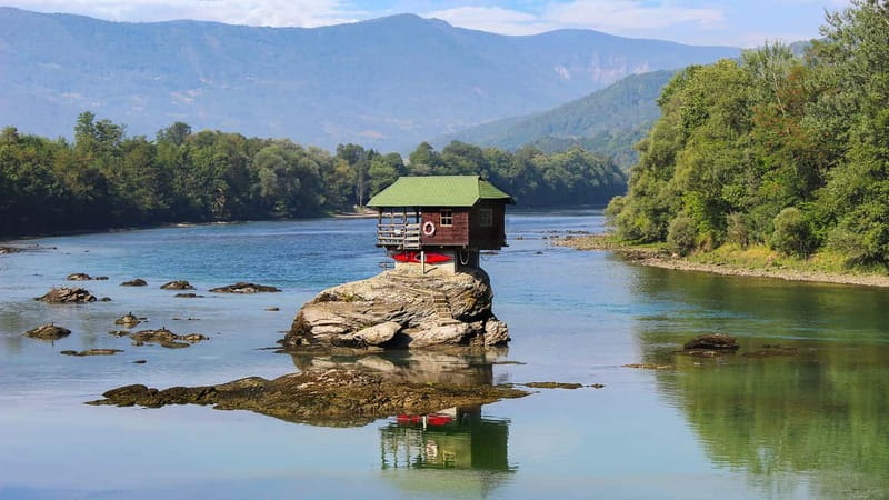 From Belgrade: Sargan 8 Railway and Wooden City 1 Day Tour - The House on the Drina Stop: Iconic Photo With Minimal Fuss