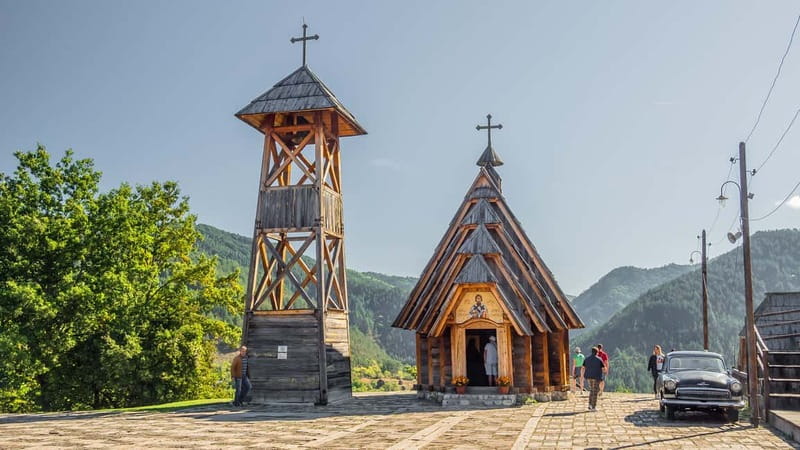 From Belgrade: Sargan 8 Railway and Wooden City 1 Day Tour - Drvengrad and Mećavnik Wooden City: A Film-Set Town You Can Actually Walk