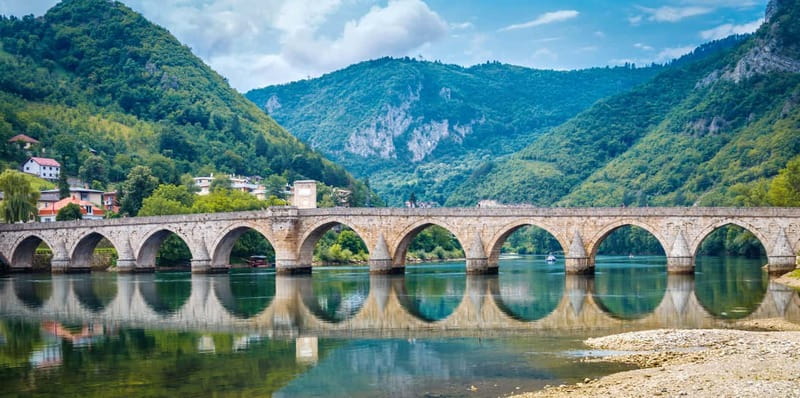 From Sarajevo: Višegrad, Andrićgrad, Šargan Train, Drvengrad - Mokra Gora and the road to the train ride