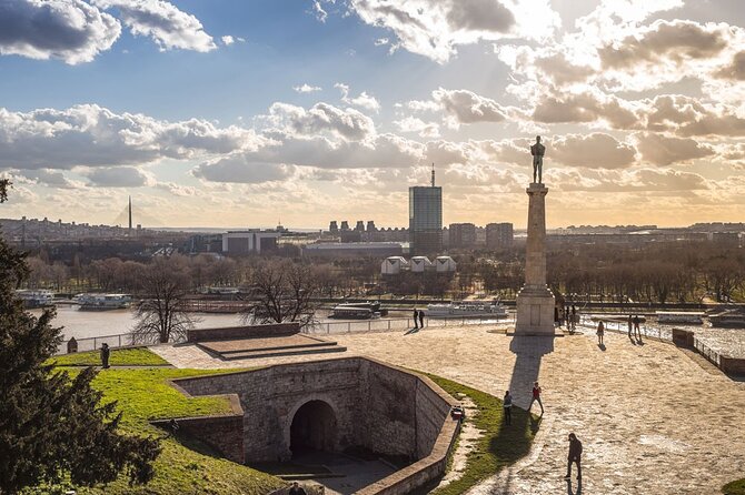 Private Belgrade Layover Tour - Tashmajdan Park and the National Assembly from the street