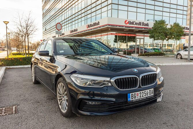 Private Limo Transfer from Beograd Airport to Belgrade downtown - Luggage Help and Door-to-Door Comfort