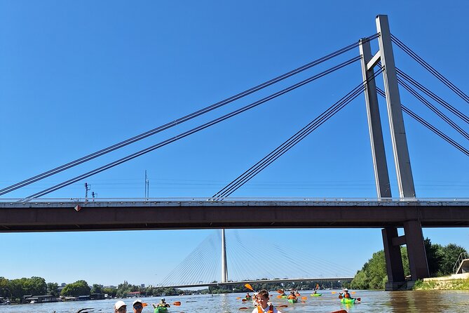 Self-guided kayak tour in Belgrade - Stop 2: Starting from Zemun to see Gardosh tower from the water