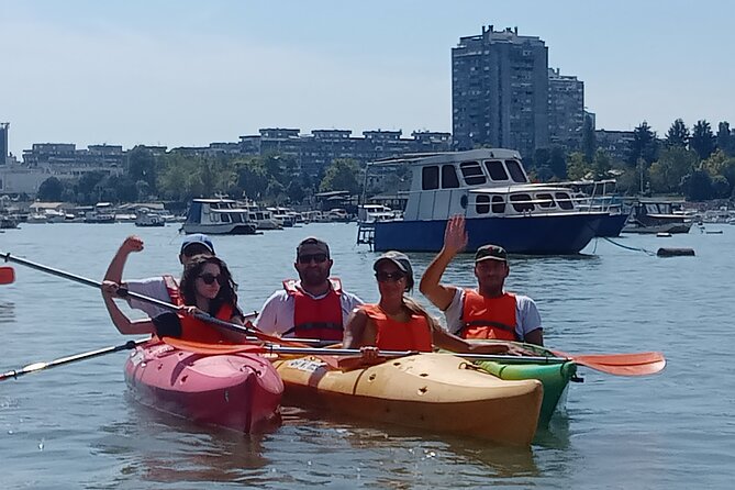 Self-guided kayak tour in Belgrade - Stop 3: Great War Island, for a more relaxed river feel