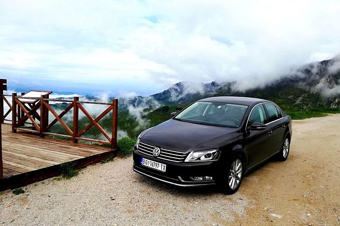 Transportation from Belgrade or Belgrade Airport to Tara, Mokra Gora or Sagan 8 - The car experience: WiFi, comfort, and small touches that reduce fatigue